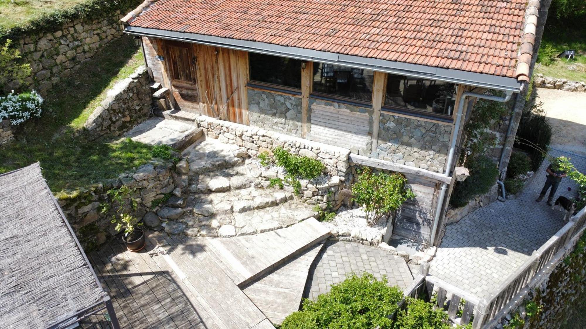 Maison Pres De La Dolce Via Avec Bain Norvegien Saint-Cierge-sous-le-Cheylard Exterior photo